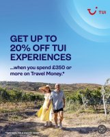 Up to 20% off on TUI Experiences
